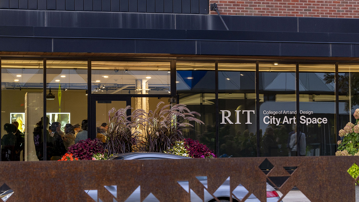 An exterior view of RIT City Art Space.
