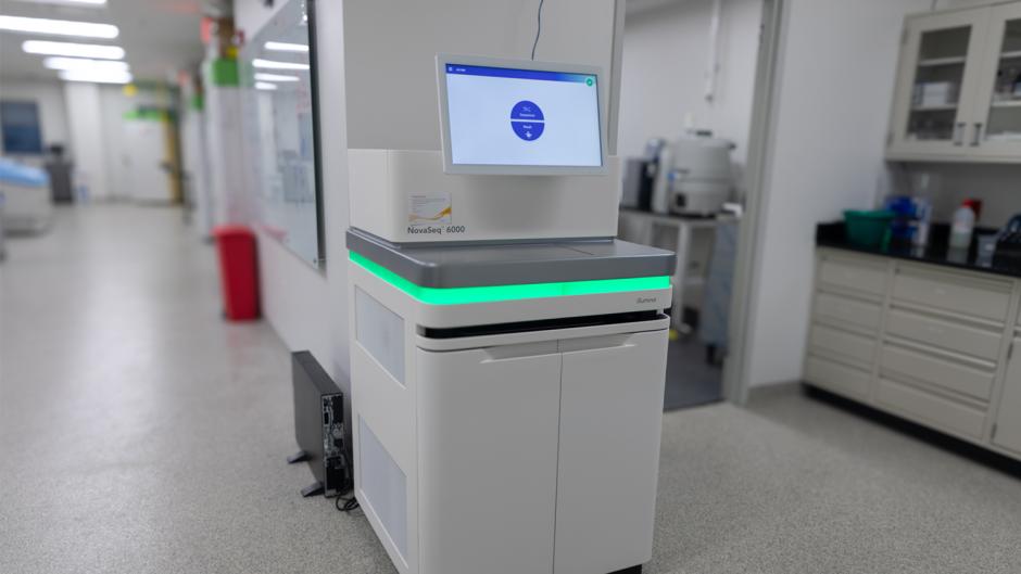 the Genomics Lab at RIT