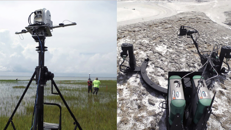 collage of equipment from the GRIT lab