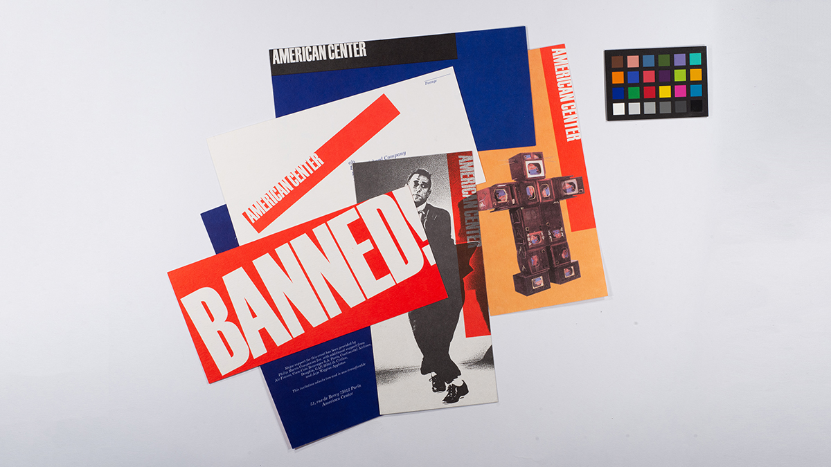 Print material designed by the Vignellis. For the Vignelli digital image archive.