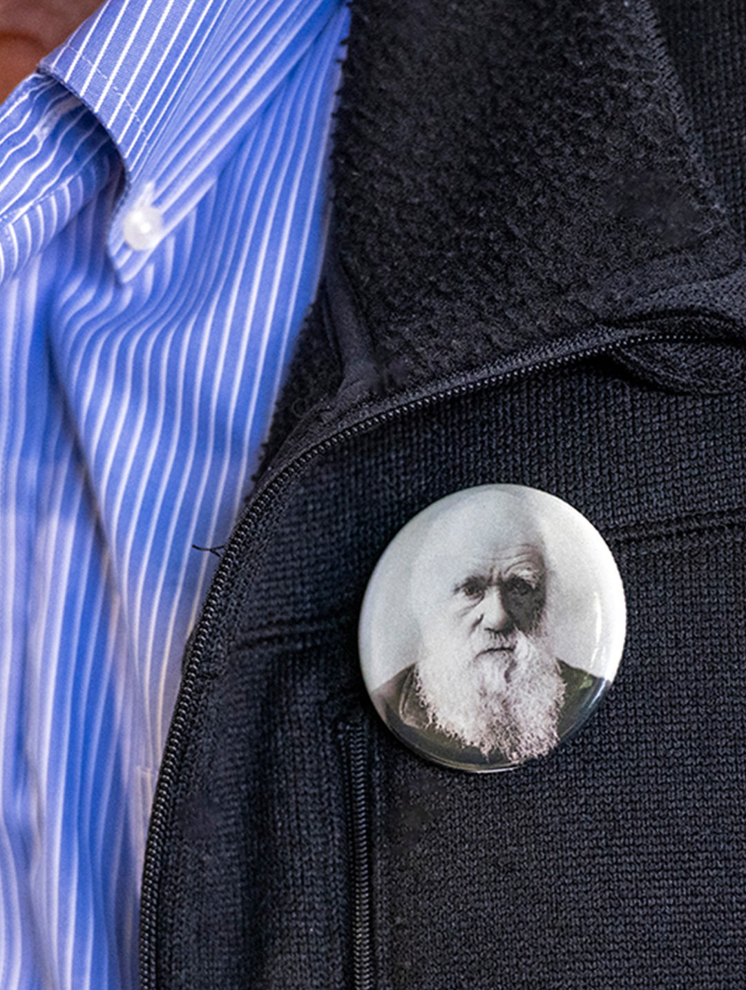 Charles Darwin pin