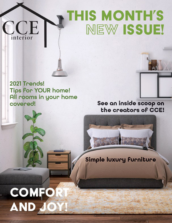 magazine cover for CCE Interior.