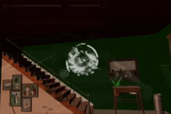 a gif of gameplay in Changeling V R
