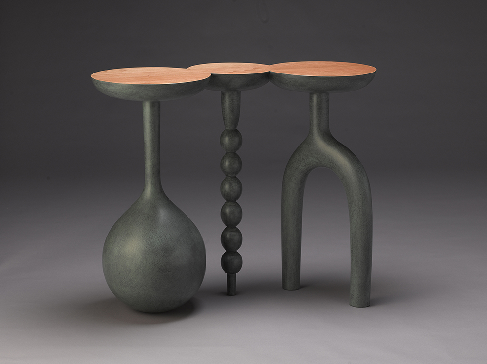 A foyer table by Andy Buck