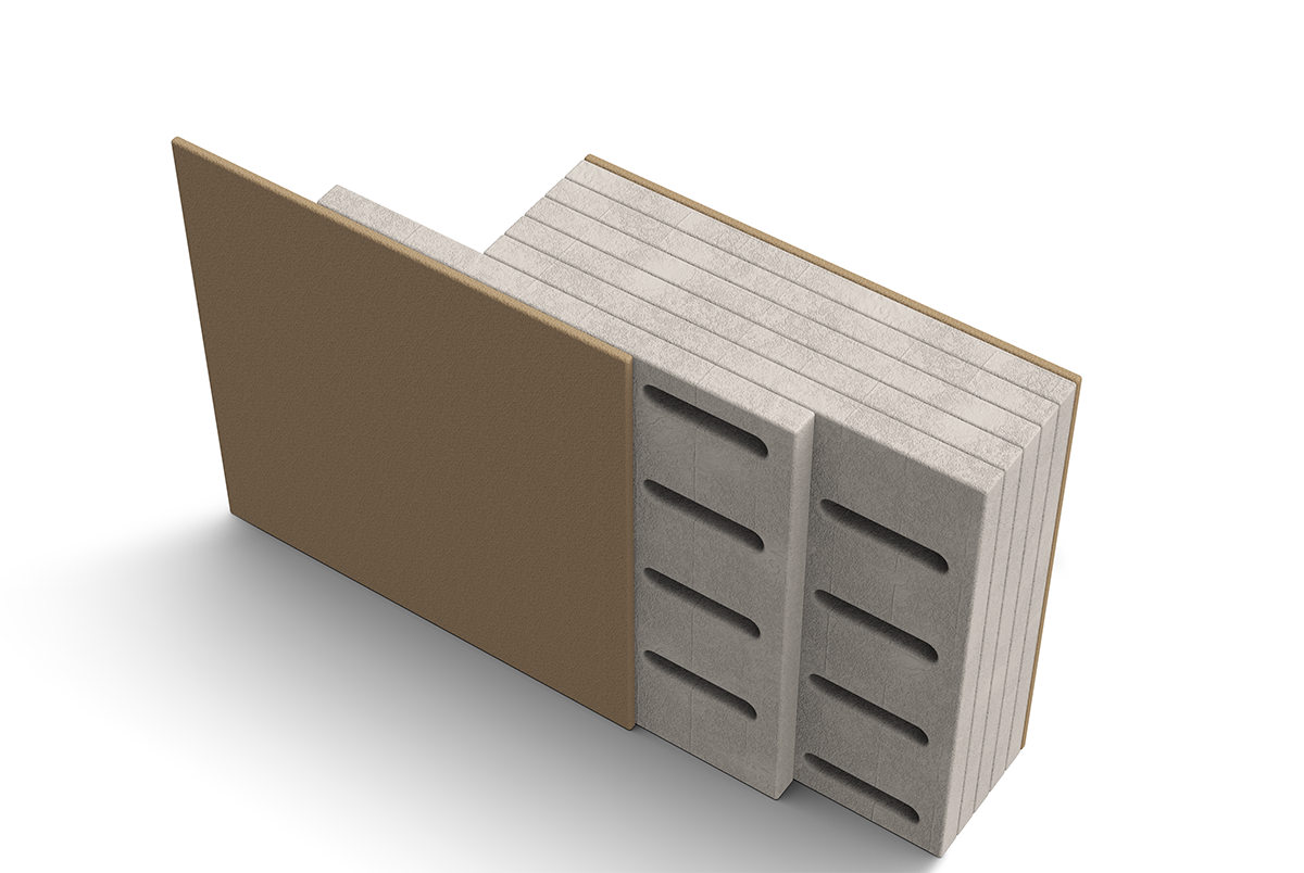 A rendering of sustainable insulation.