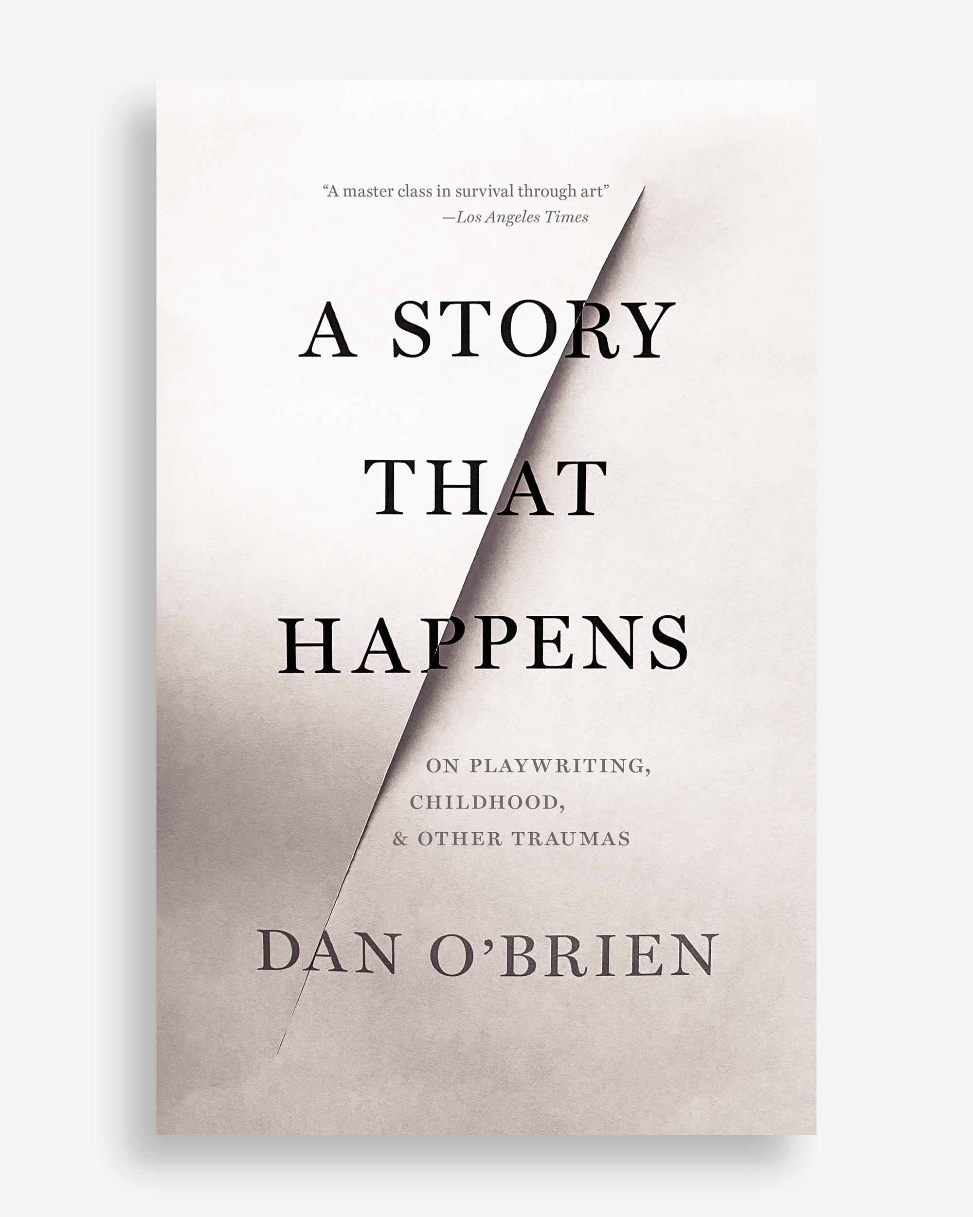 A book cover for "A Story that Happens."