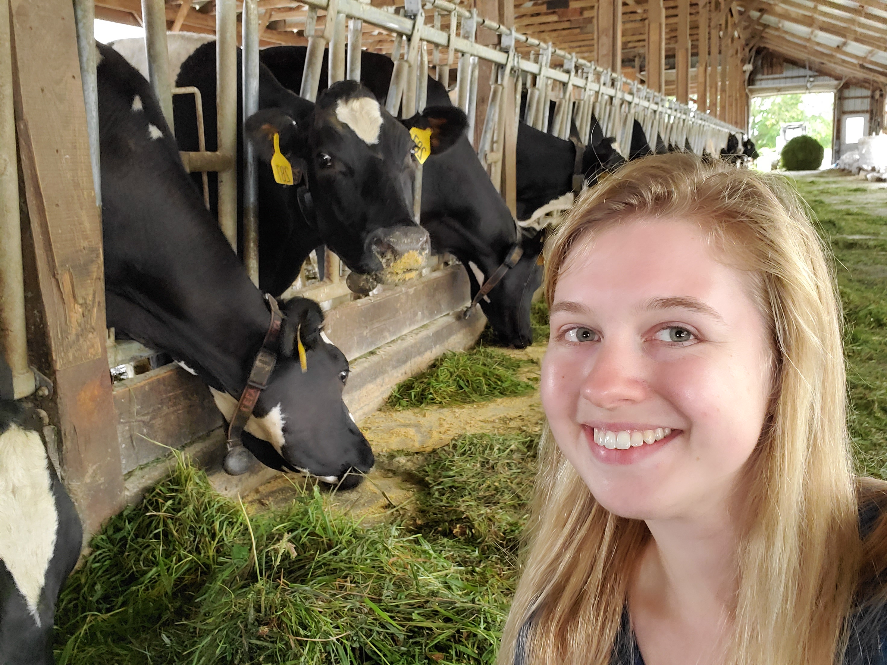 environmental sustainability health and safety first generation student on farm where she grew up