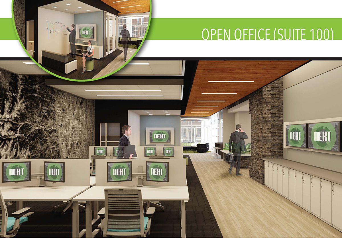 open concept suite