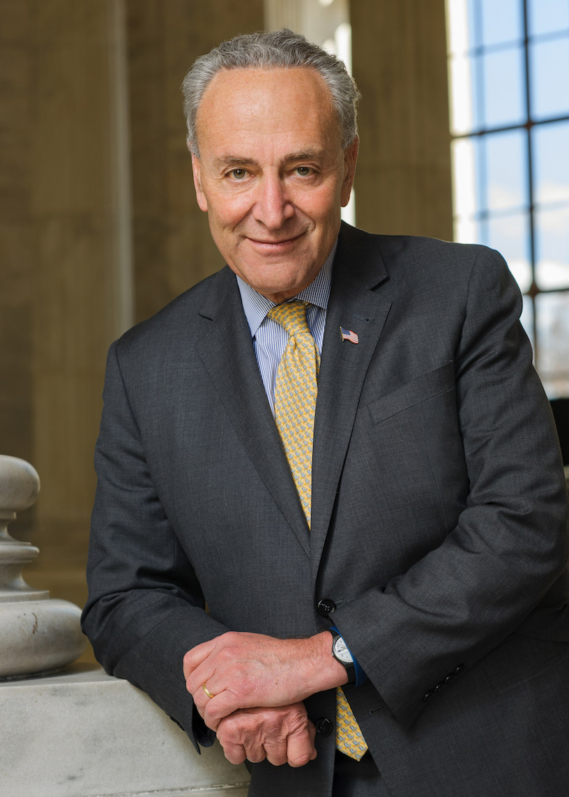 portrait of Chuck Schumer.