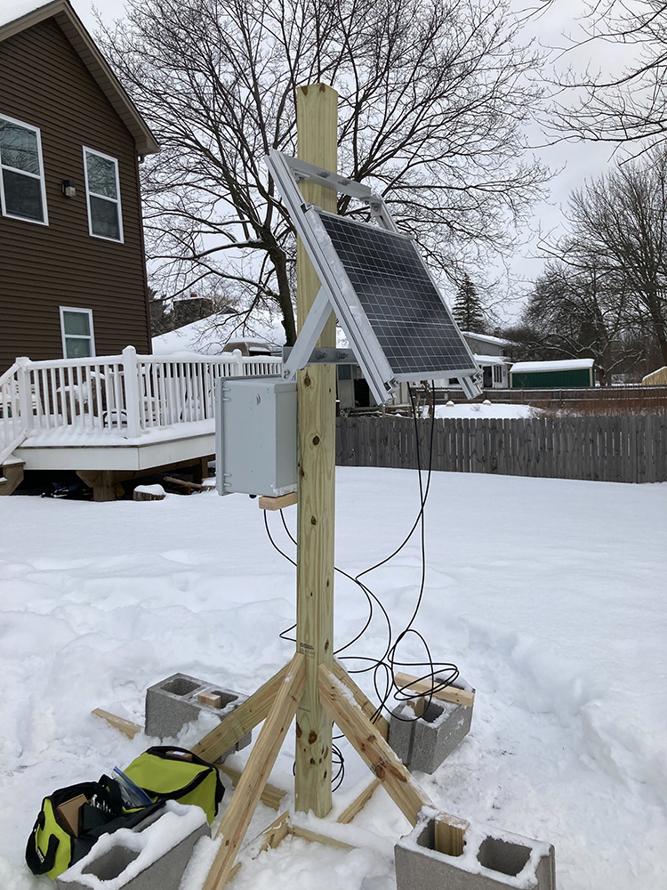 Solar Panel Snow Removal System: A Dartmouth Student Project 