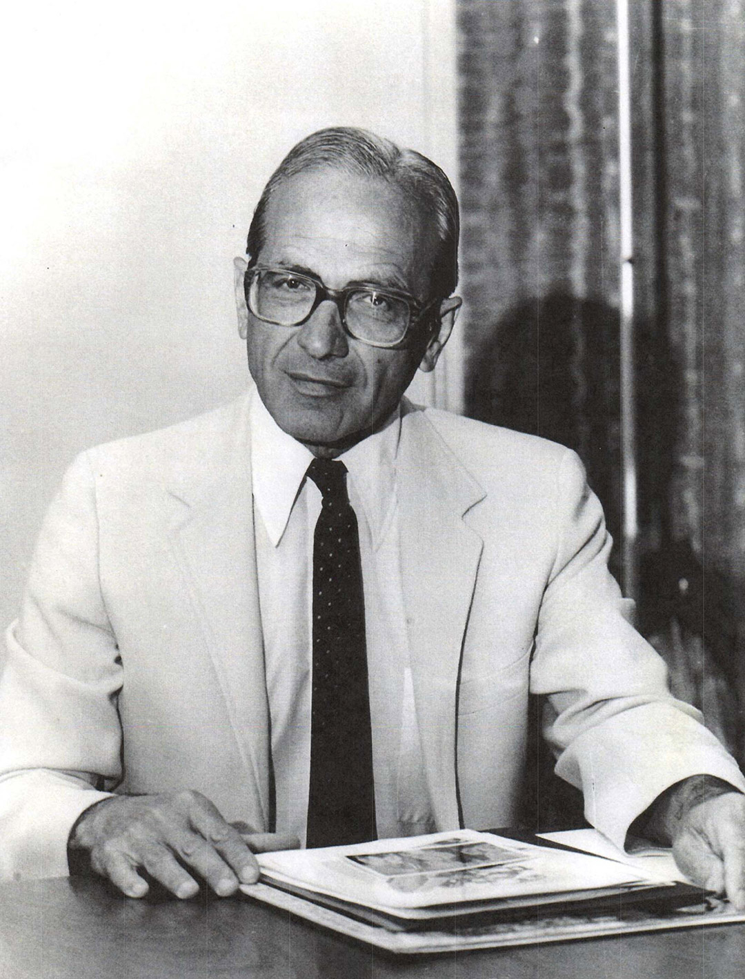 Bernard Kozel headshot in black and white.