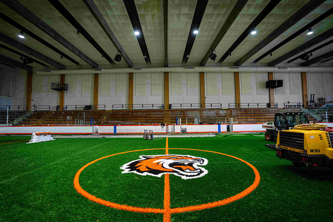 Frank Ritter Arena gets new life as an indoor turf arena | RIT