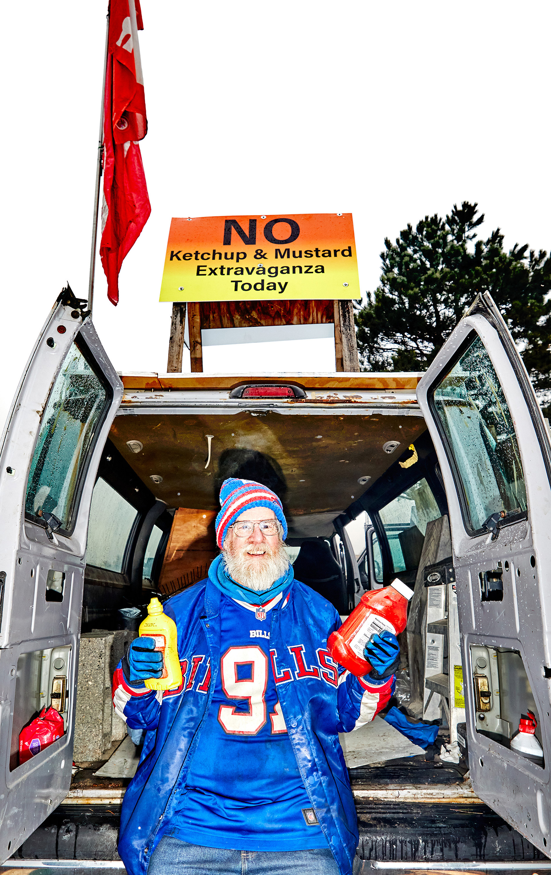 Bills fans transform OP home into tailgate headquarters