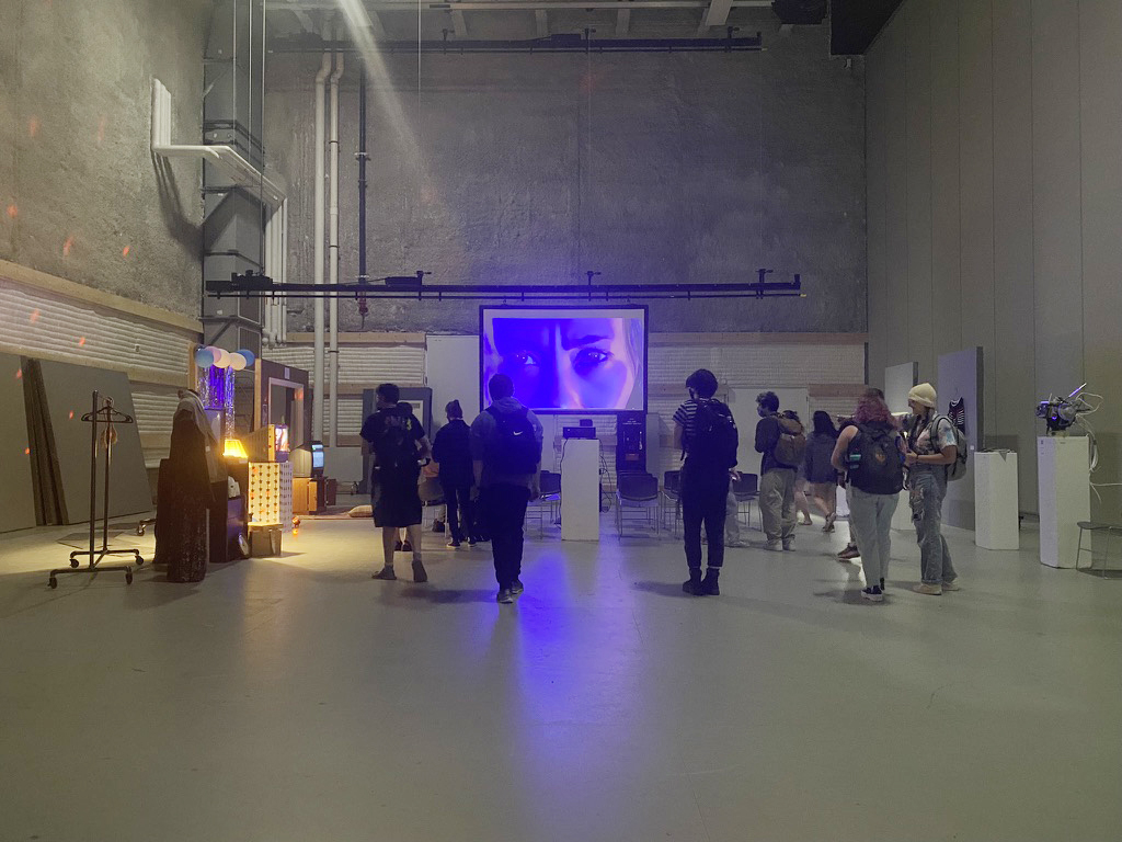 A wide view of a Radical Cinema Showcase in the MAGIC soundstage.