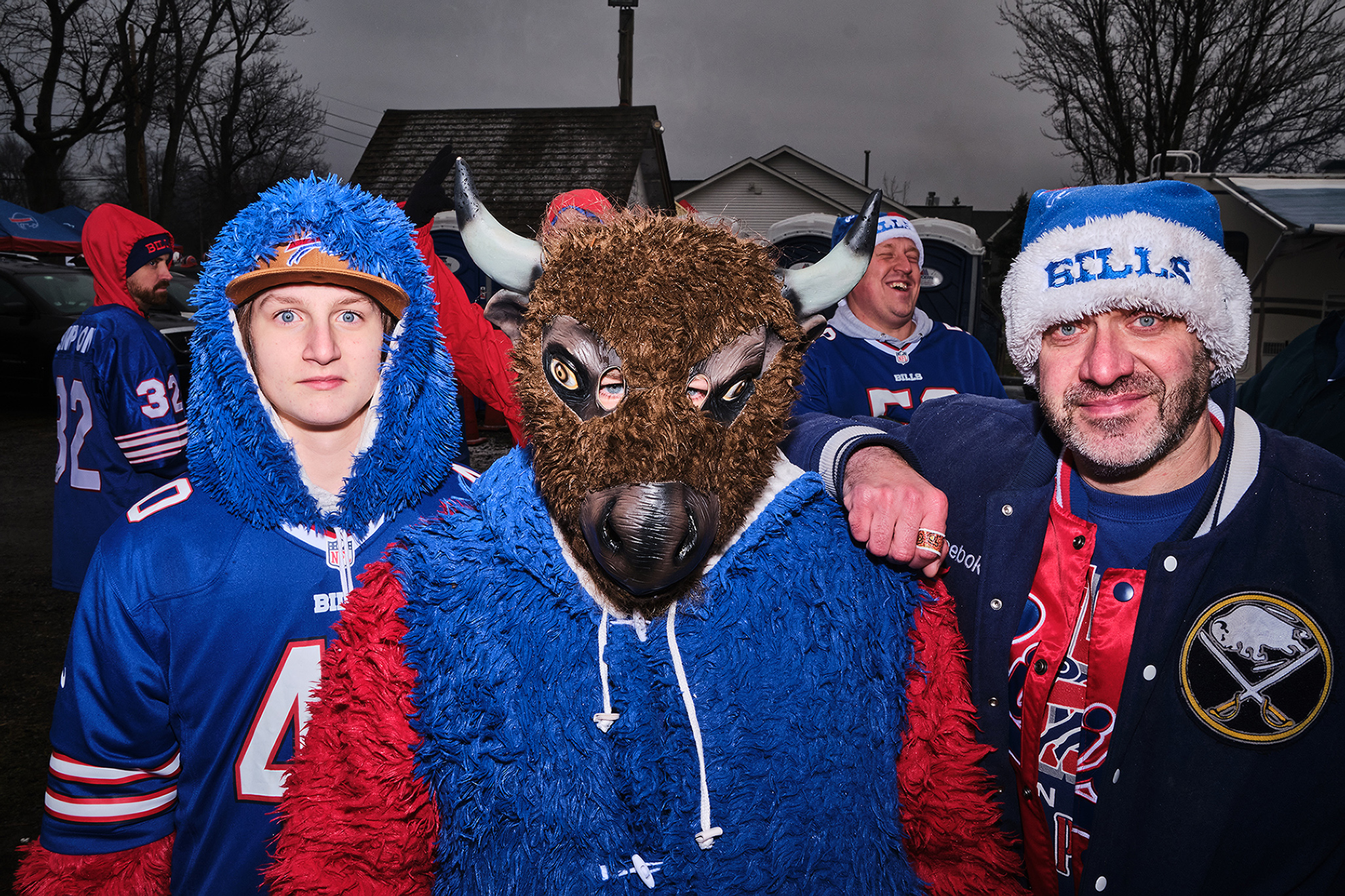 Students, faculty photograph Bills fans for 'Sports Illustrated'