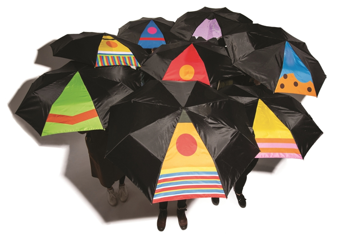 Sesame Street inspired umbrellas