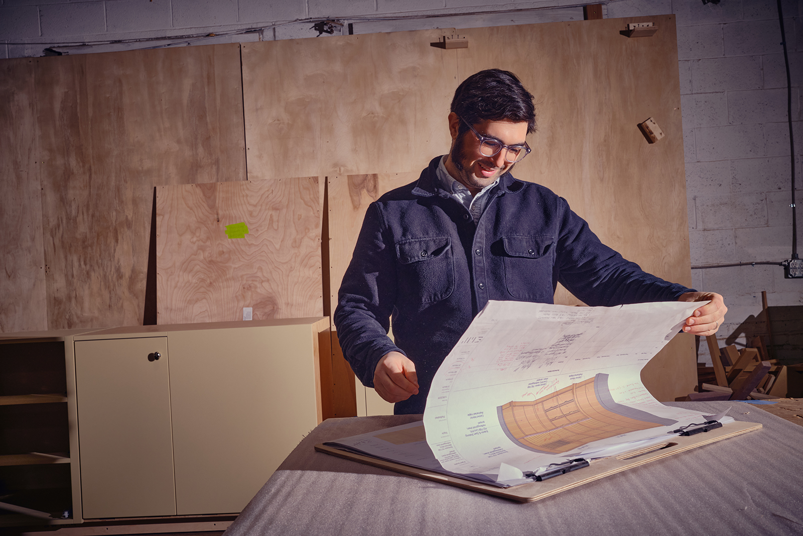 David Short looks at design drawings.