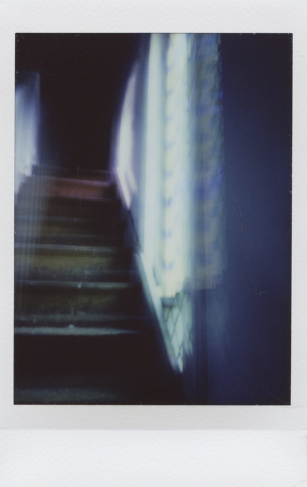 Amulti-colored staircase