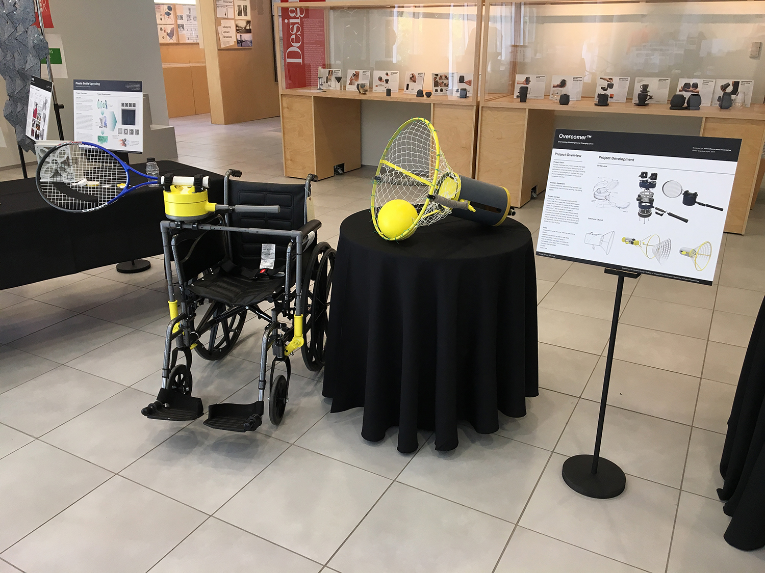 The production from Design of The Overcomcer.