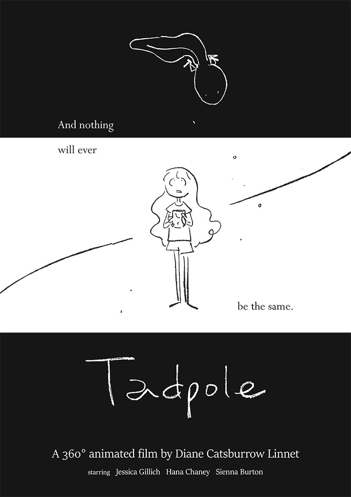 A poster for Tadpole.