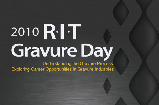 Logo for "RIT Gravure Day"