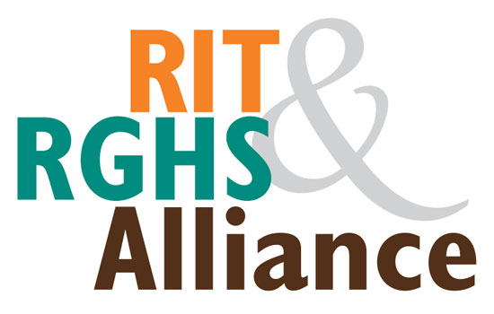 Logo for "RIT-RGHS Alliance"