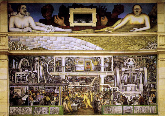 Picture of Art titled "Detroit Industry"