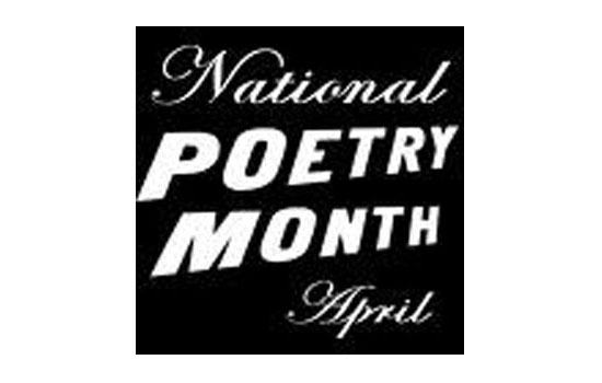 Logo for "National Poetry Month: April"