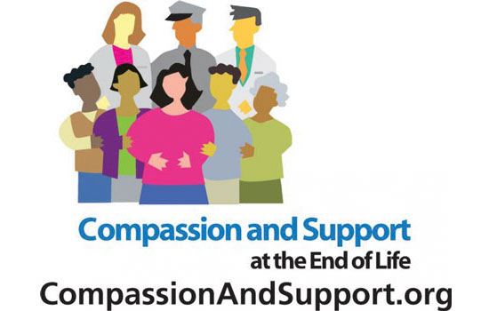 Logo for the "Compassion and Support: at the End of Life"