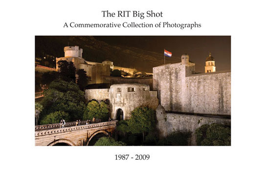 Logo for the "RIT Big Shot: A Commemorative Collection of Photographs"