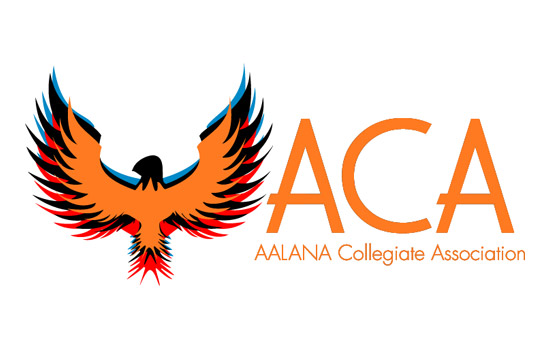 Logo for "AALANA Collegiate Association"