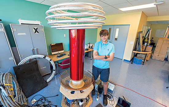 Picture of Tesla coil