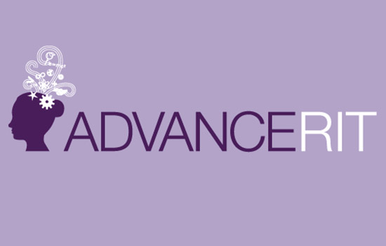 Logo for "Advance RIT"