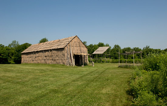 Picture of building in field