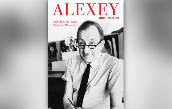 Poster for the "Life and Livelihood of Alexey Brodovitch"