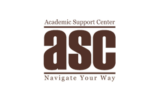 Logo for "Academic Support Center"