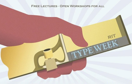 Poster for RIT Type Week