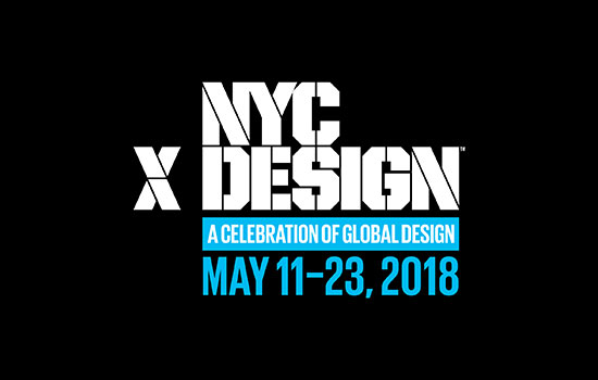 logo text saying "NYC X Design, a celebration of global design".