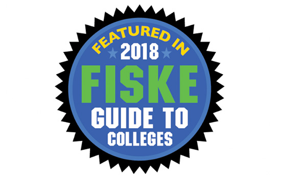 Logo for "2018 Fiske Guide to Colleges"
