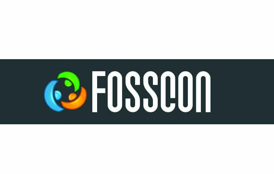Logo for "Fosscon"