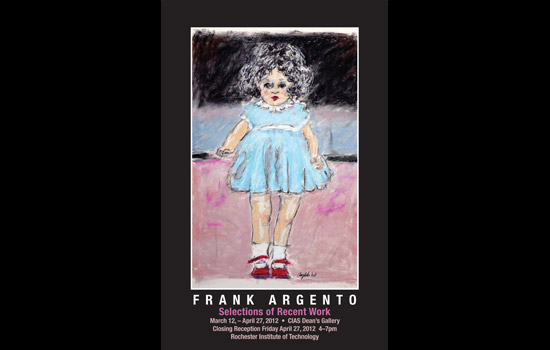 Poster for "Frank Argento: Selections of Recent Work"
