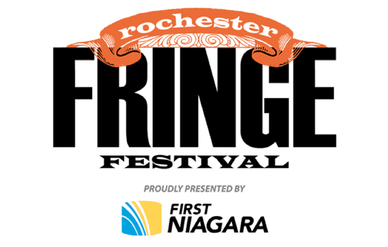 Logo for the "Rochester Fringe Festival"