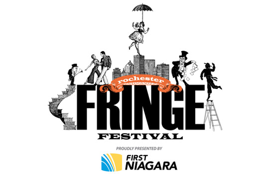 Logo for "Rochester Fringe Festival"