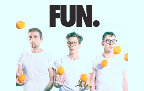 Poster for "FUN." concert
