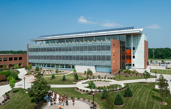 Picture of classroom building