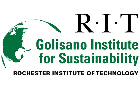 Logo for "RIT Golisano Institute for Sustainability"