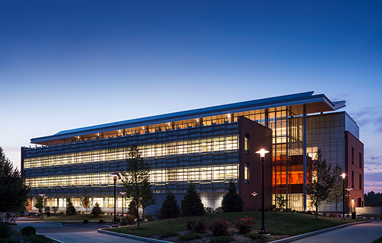 Image of Sustainability Building on RIT campus.