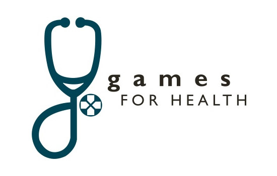 Logo for "Games for health"