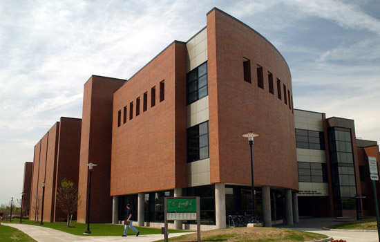 Picture of classroom building