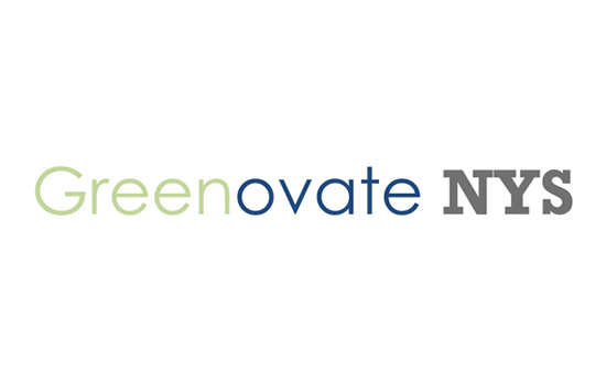 Logo for "Greenovate NYS"